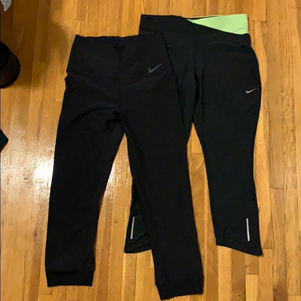 2 Nike Capri Leggings